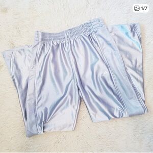 🐬 vintage ADIDAS silver tearaway pants - XS/S